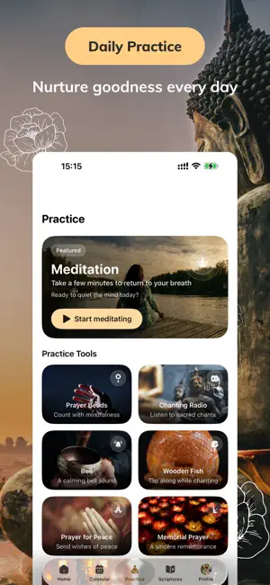 Om Mani – Global Buddhism iPhone screenshot 3