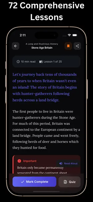 Life in the UK Test 2026 App screenshot 3