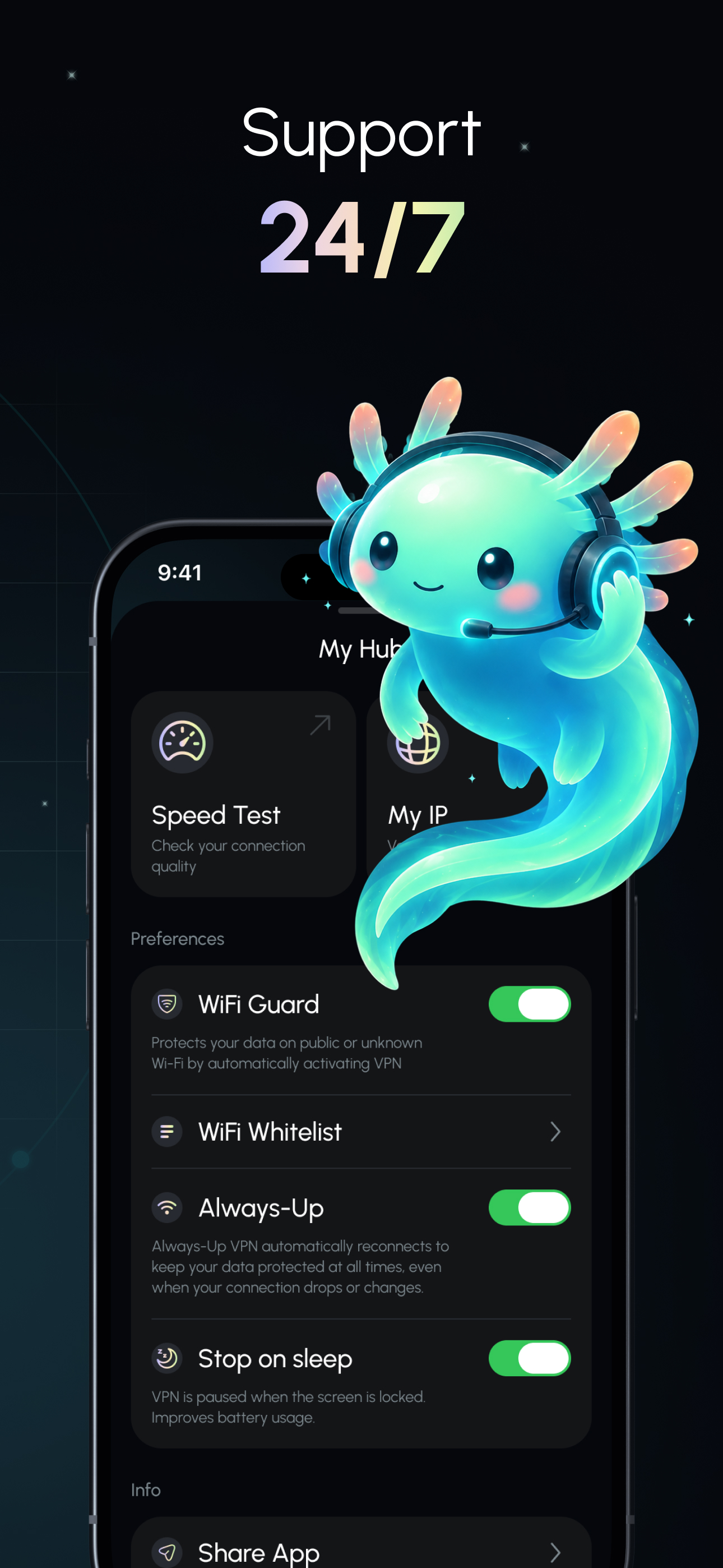 Yuzu VPN: Fast Unlimited Proxy screenshot 6