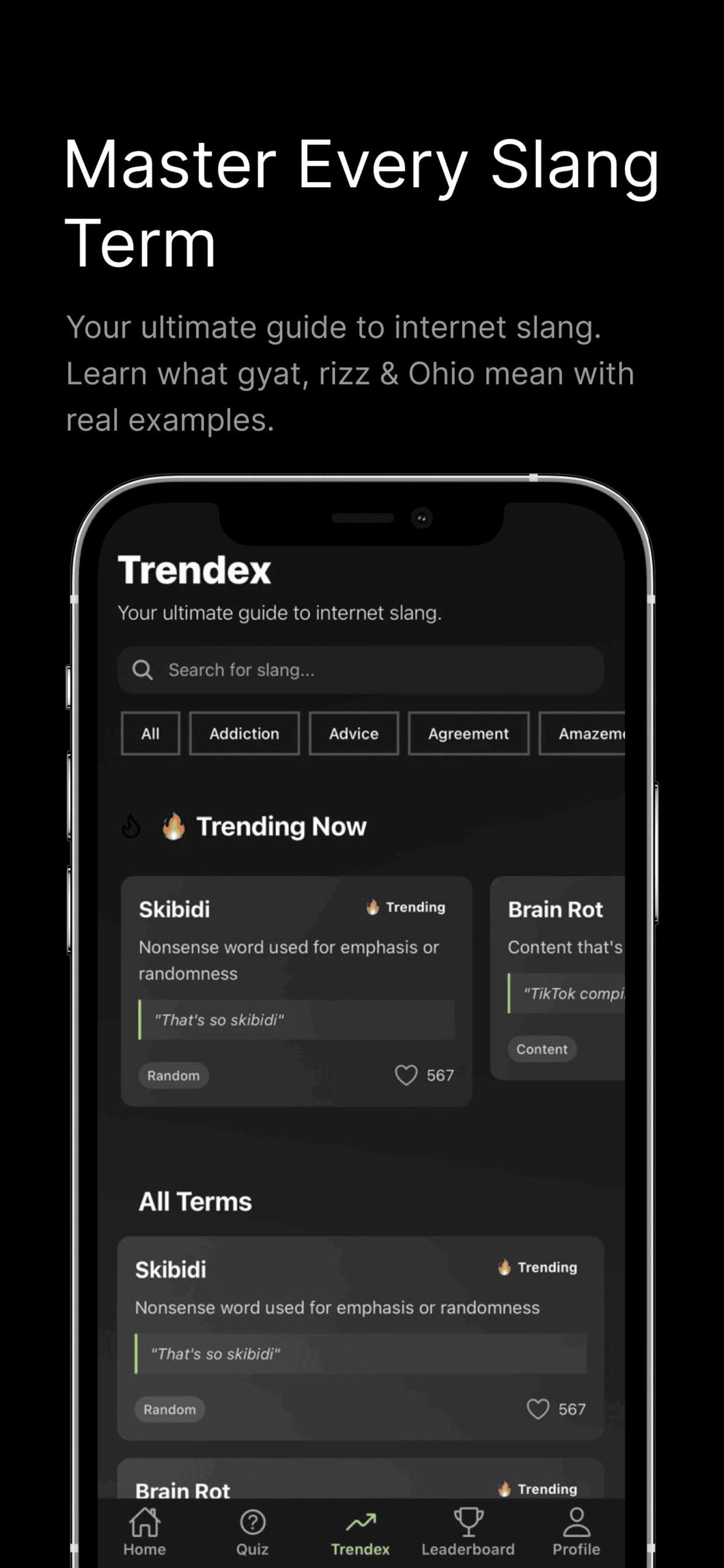 Brainrot - Trendex screenshot 3