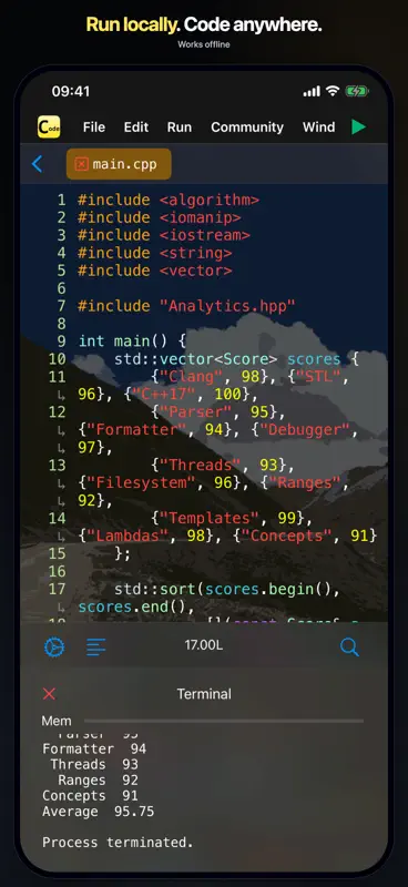 C Code Develop screenshot 1 of 8