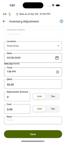 FeedComp screenshot
