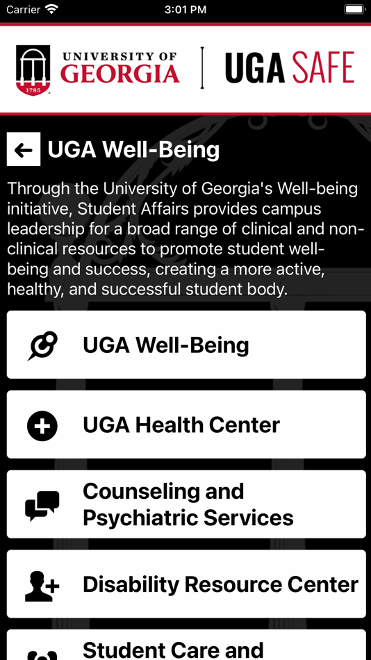 #5. UGASafe (iOS) 由: University of Georgia Research Foundation, Inc.
