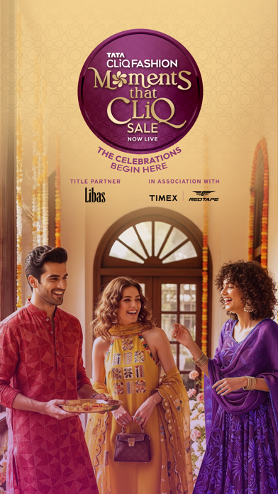 Tata CLiQ Fashion Shopping Screenshot