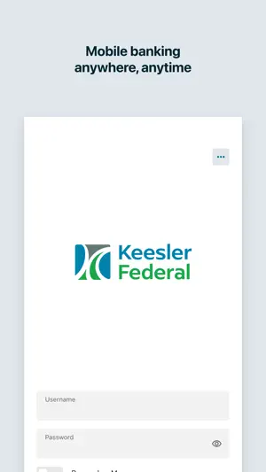 Keesler Federal Mobile Banking screenshot 1