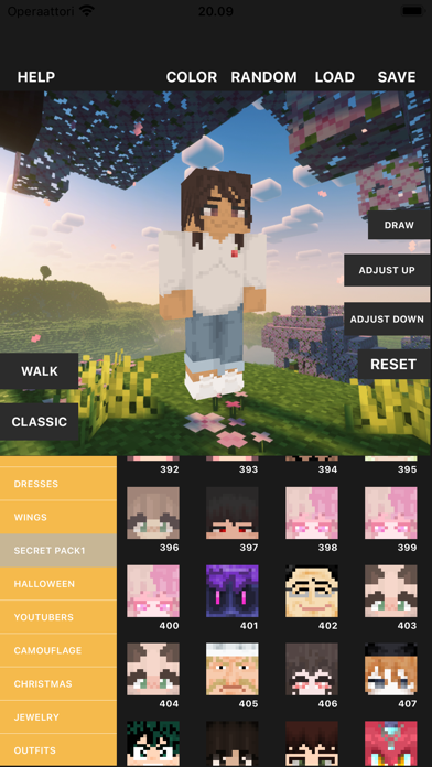 Custom Skin Creator HD Screenshot