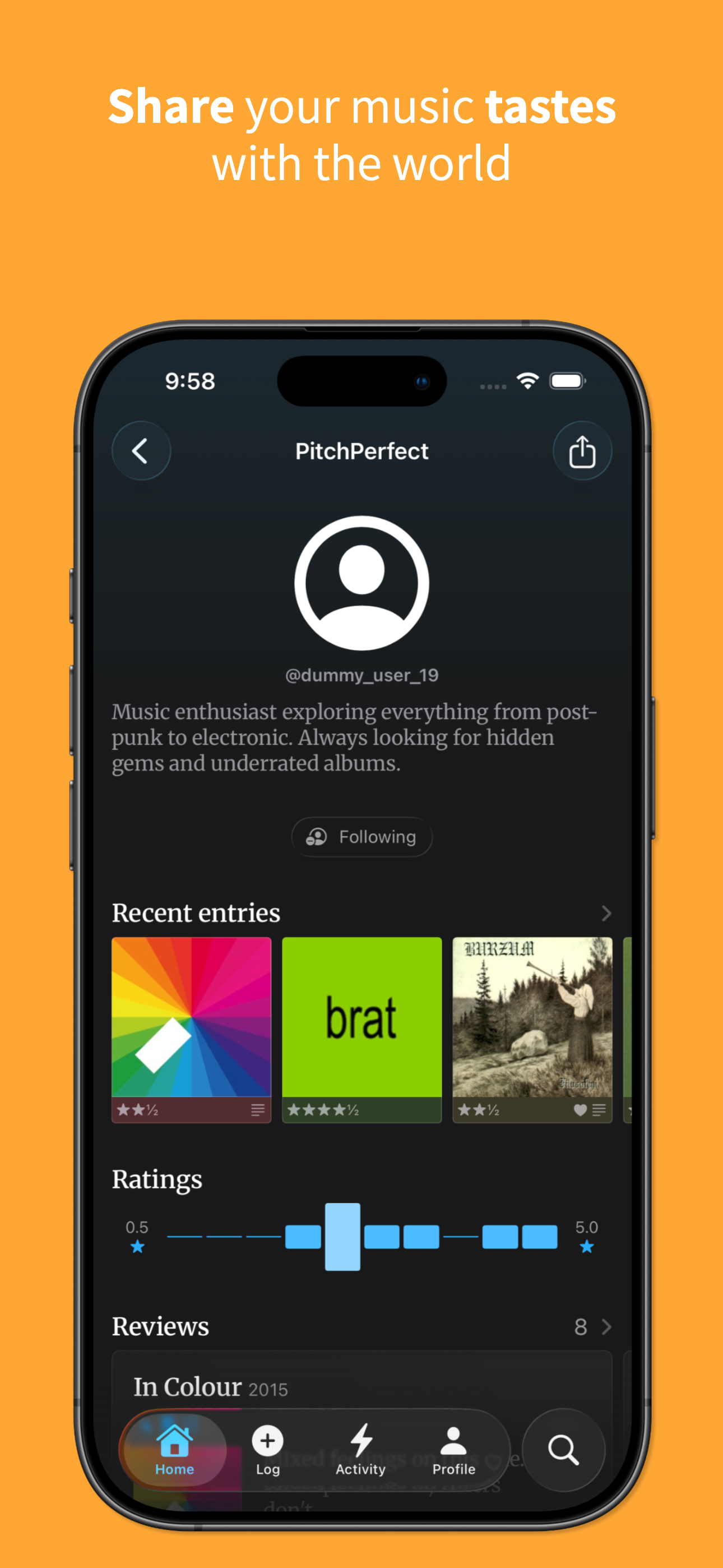 kora: Music Reviews & Ratings