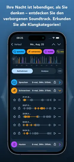 Screenshot von Schlaftracker & Sleep Recorder auf dem iPhone 3