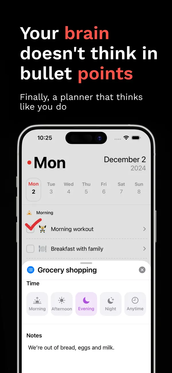 Screenshot #3 pour AI Daily Planner - today