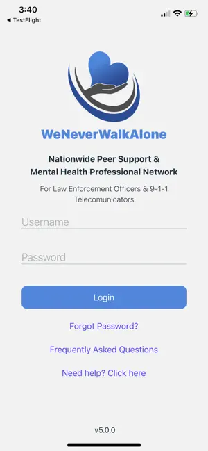 WeNeverWalkAlone screenshot 1