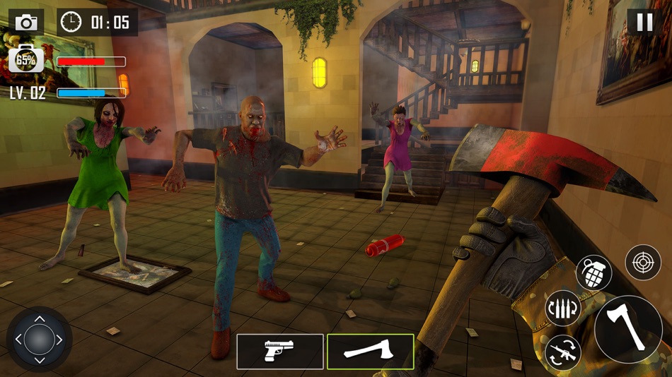 #1. Deadly Zombies Army Combat FPS (iOS) 由: elinx technologies