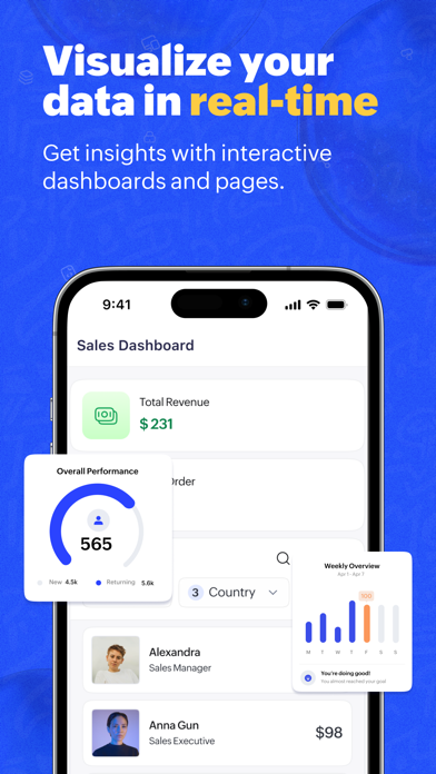 Zoho Creator:Low-code Platform iPhone screenshot 7 - Business app