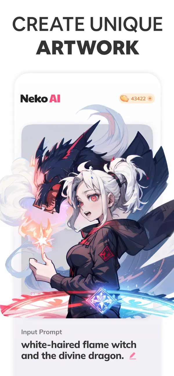 #4. Neko AI - Anime Art Generator (iOS) 由: NotMagic AI