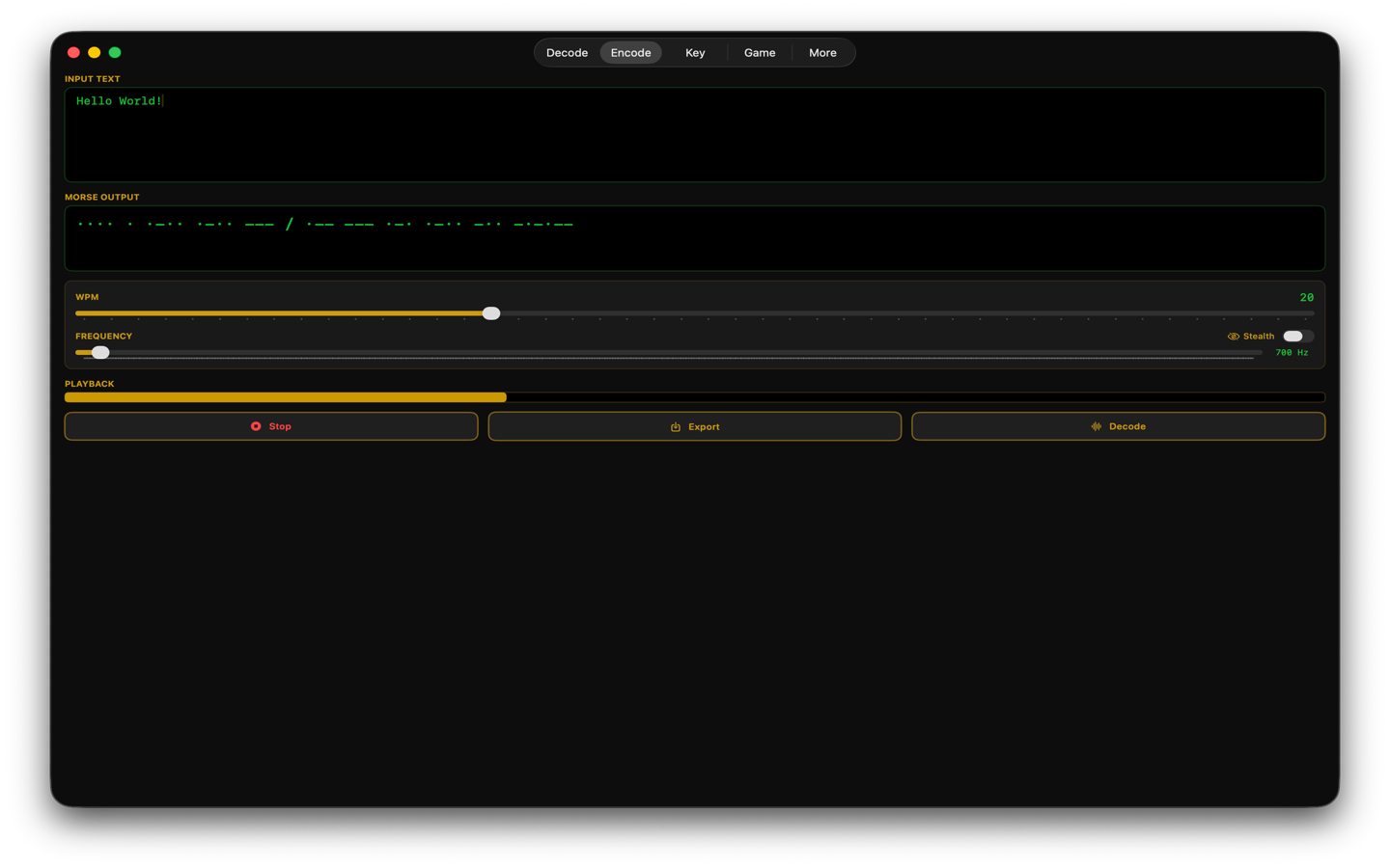 Morsenger screenshot 15