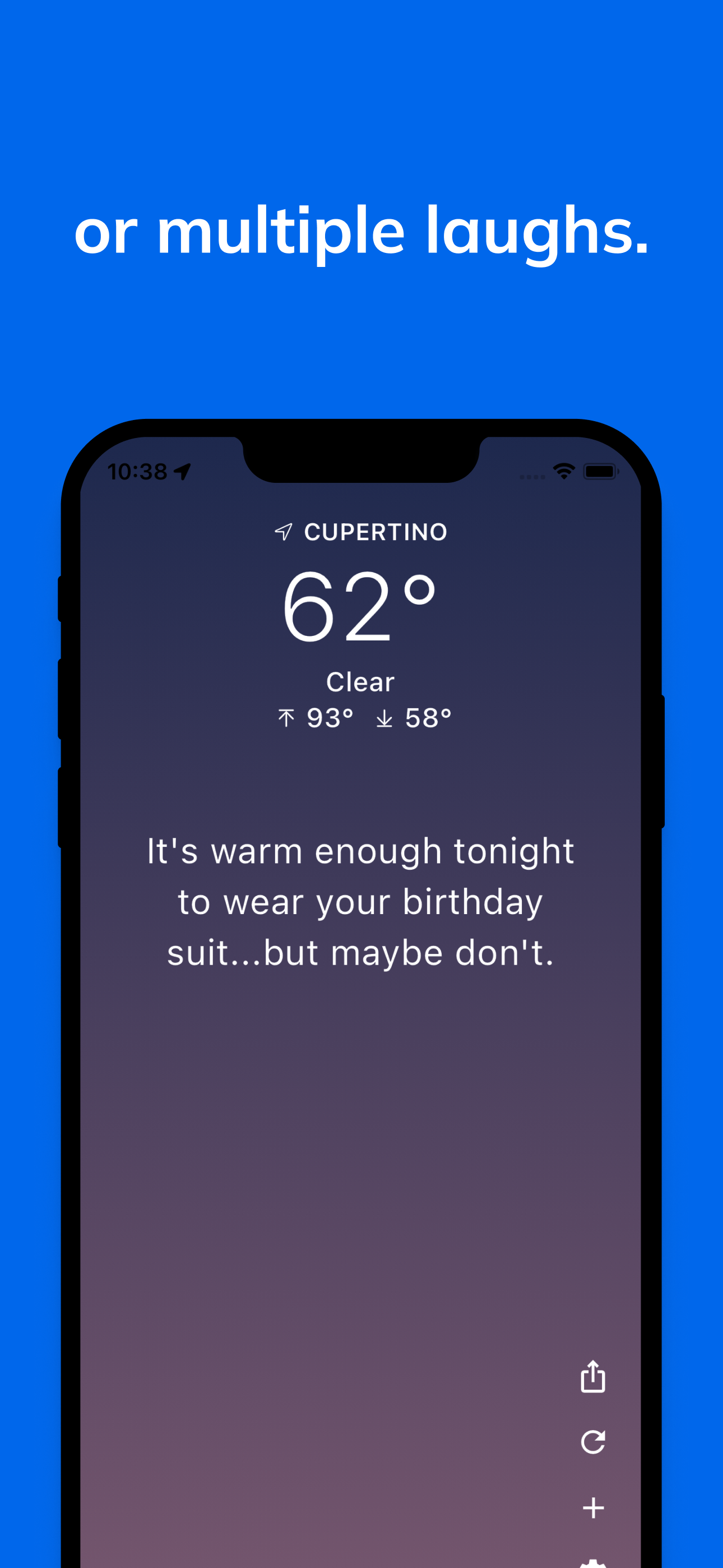 Honestly Weather NOAA Forecast screenshot 3