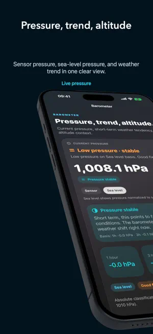 WatchBarometer screenshot 1