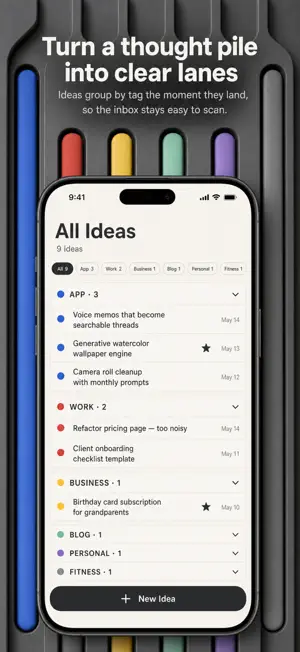Idea Notes: Quick Brain Dump screenshot 3