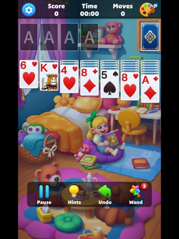 Solitaire Story iPad screenshot