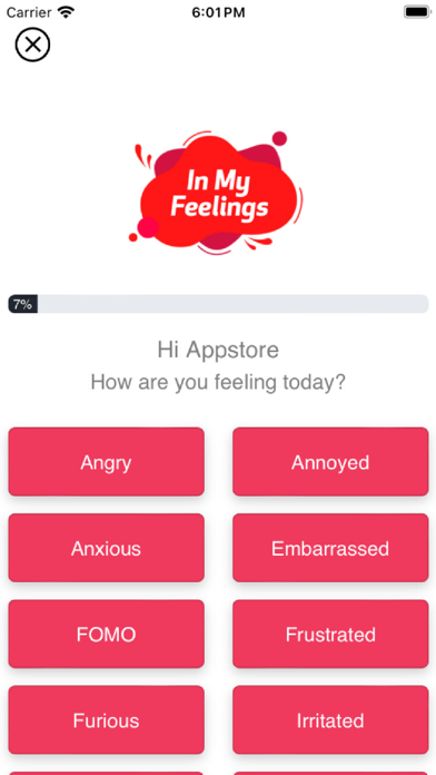 Screenshot 3 of In My Feelings Game App