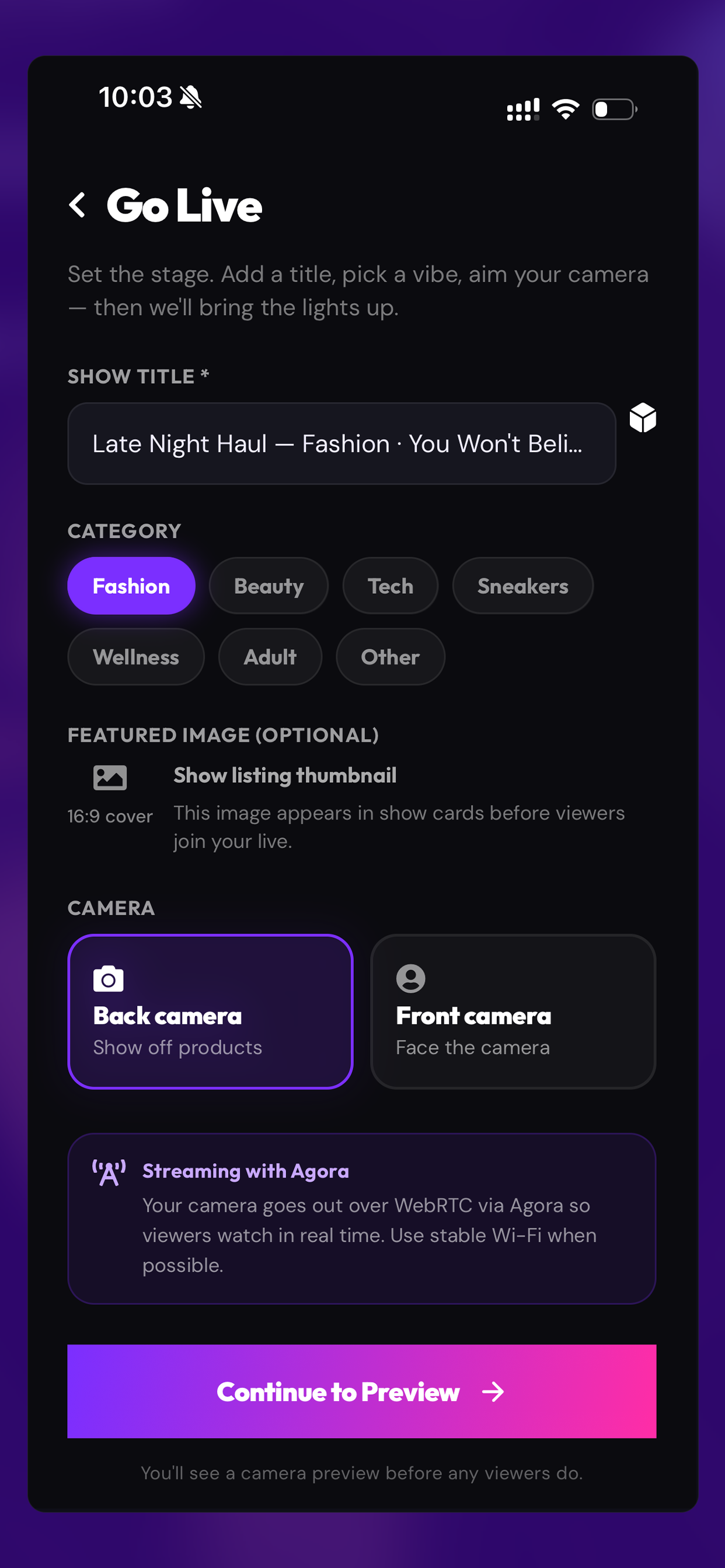 Teasr Live screenshot 6