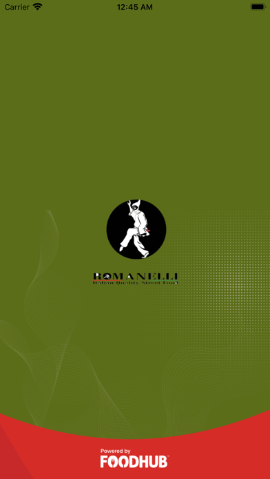 Romanelli Italian Food Screenshot