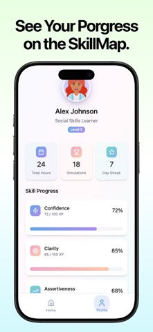 Presence: AI Social Coach iPhone screenshot