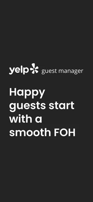 Yelp Guest Manager screenshot 1
