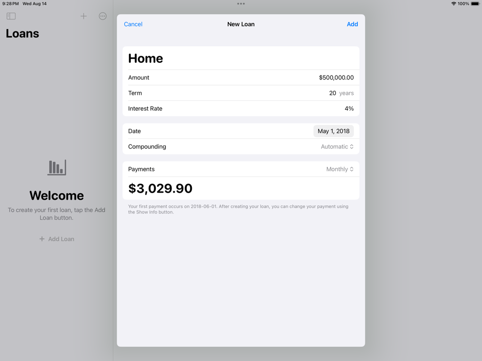 #2. Amortization - Loan Calculator (iOS) 由: Lucas Gladding