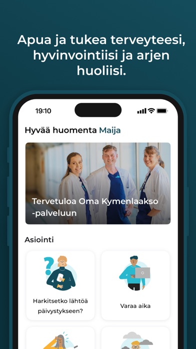 Oma Kymenlaakso Screenshot