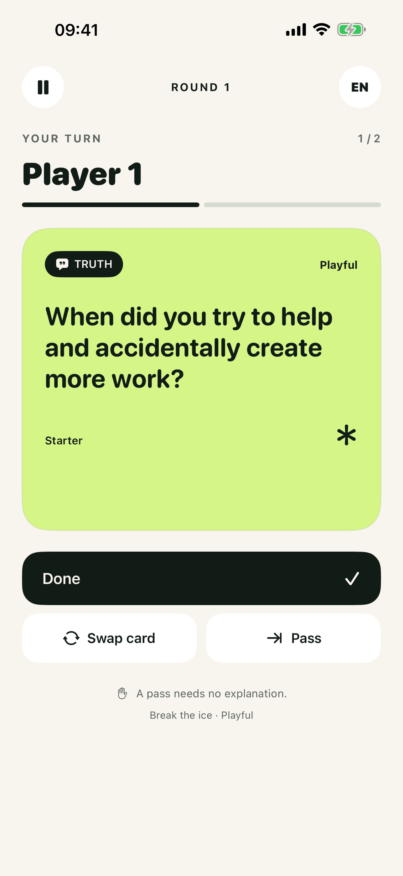 Screenshot 3 of Truth or Dare: Party Cards