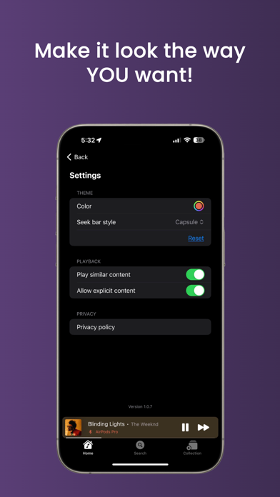 App screenshot