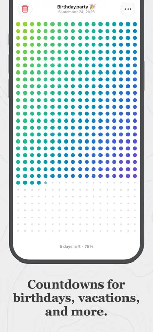Dottie: Year Progress Widget screenshot 2