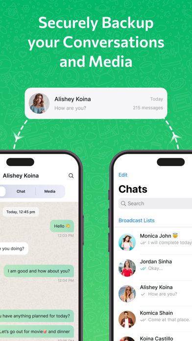 WA Deleted Messages Backup App Screenshot