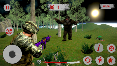 Giant Monster: Bigfoot Hunting Screenshot
