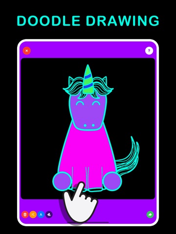 Princess coloring book Candice iPad screenshot