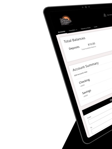 Fulton Savings Mobile Banking iPad screenshot