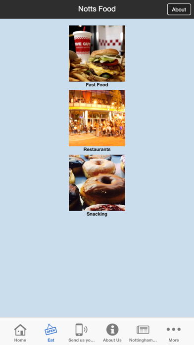 Screenshot #2 pour Nottingham Food Directory