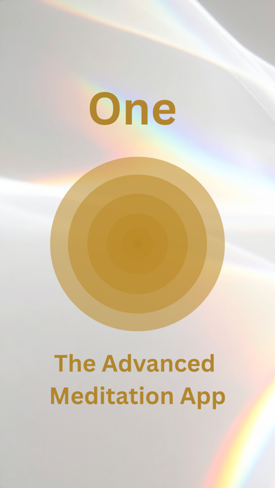 One: Advanced Meditation App screenshot