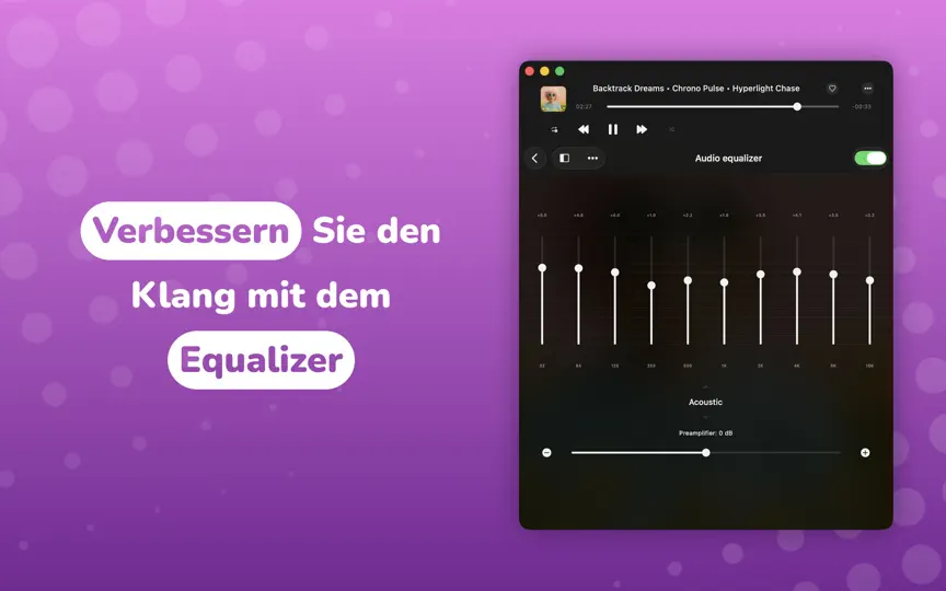 Screenshot von Evermusic auf dem iPhone 2