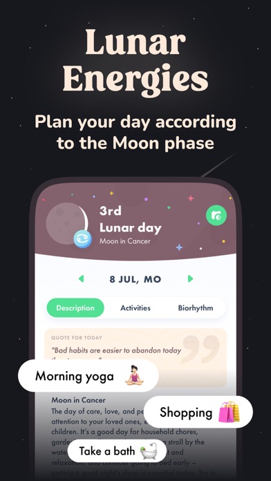 Navamsha: Moon Phase Calendar Screenshot