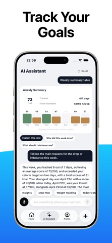 Gramion: Calorie Tracker AI screenshot