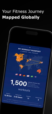 Workout Passport screenshot