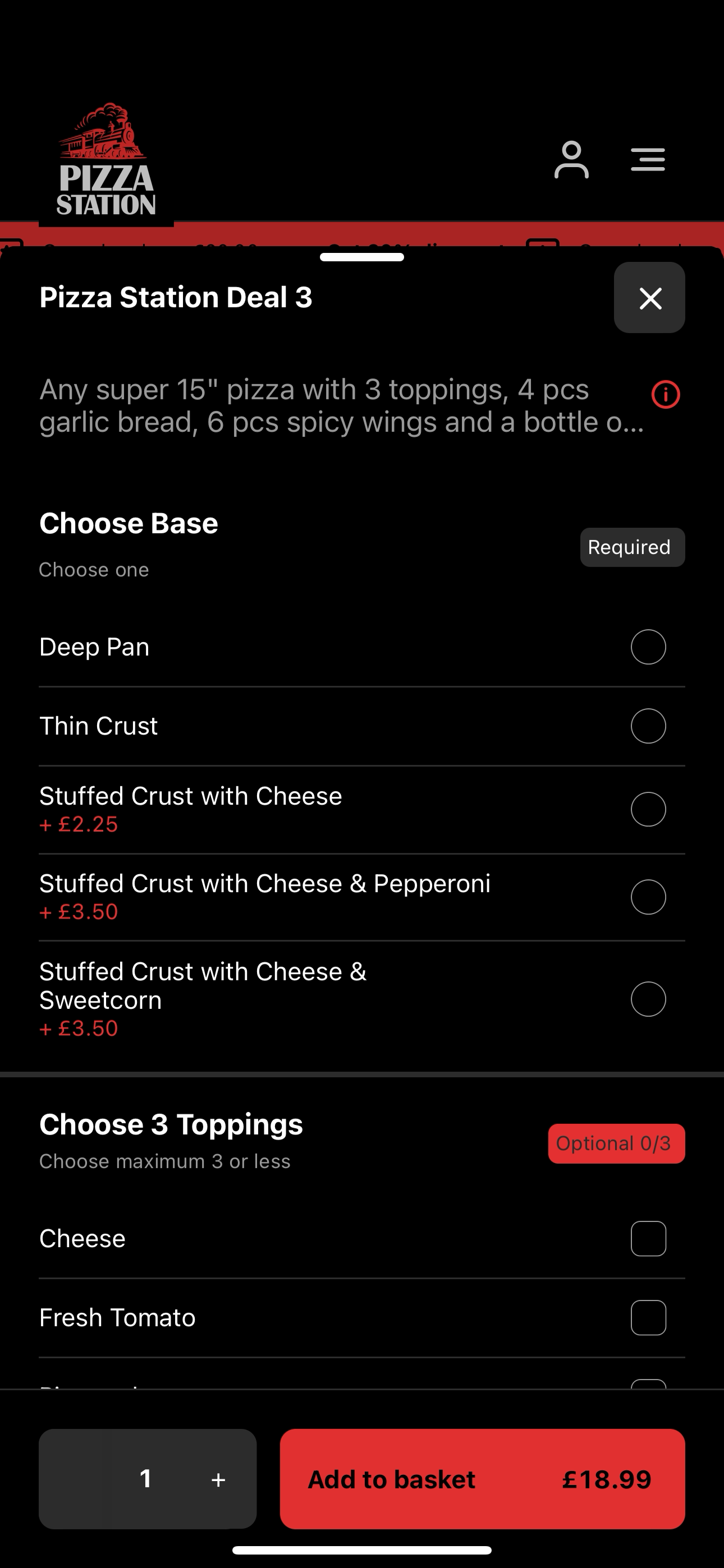 Pizza Station Southend screenshot 4