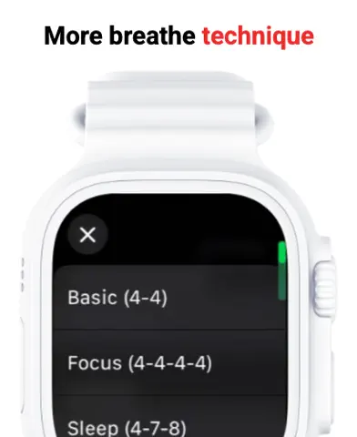 Breathe+ for watch screenshot 4