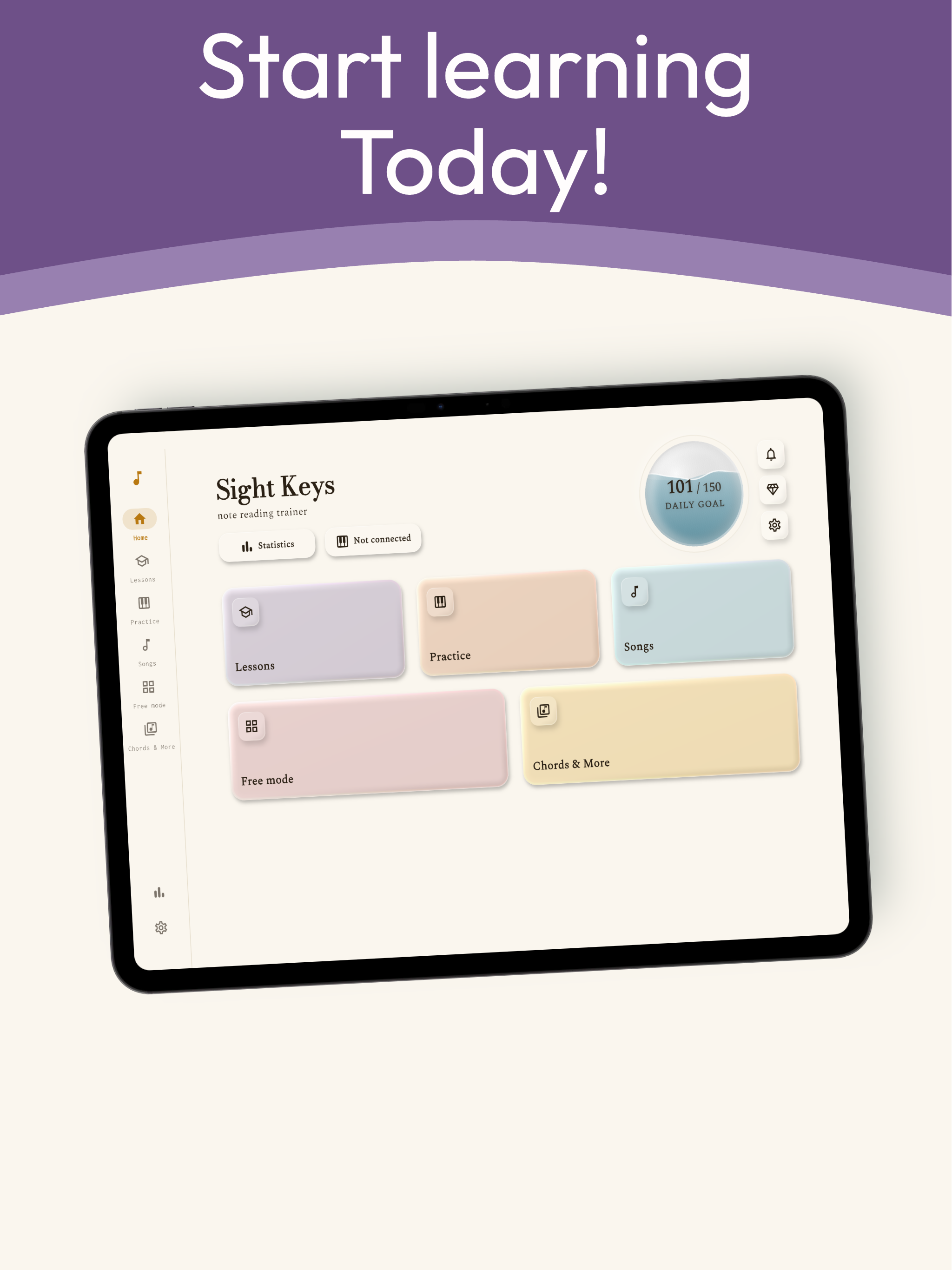 Sight Keys - sight reading screenshot 10