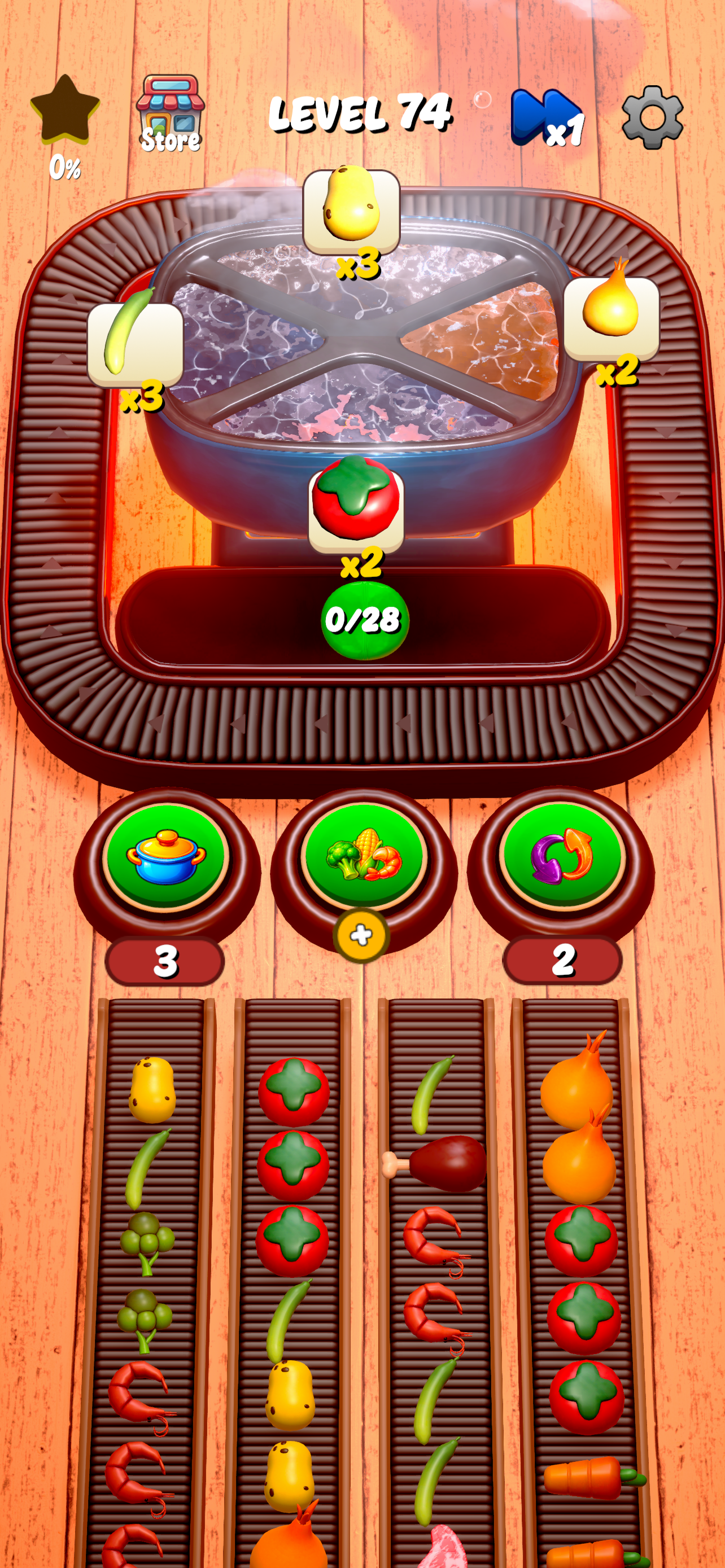 Hotpot Cook: Sort Puzzle Games