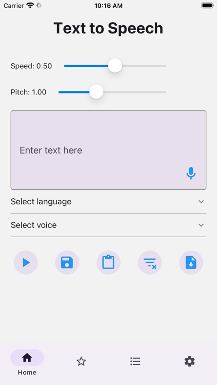 Text to Speech TTS