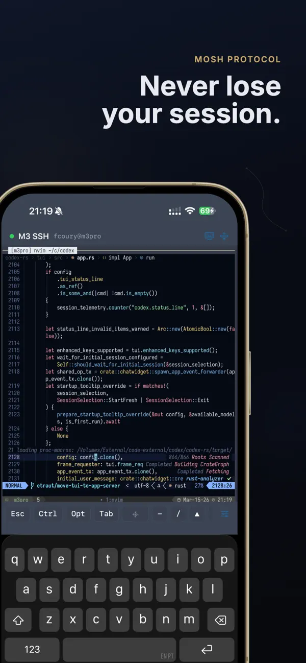 #4. Hoshi Terminal (iOS) 由: Felipe Coury