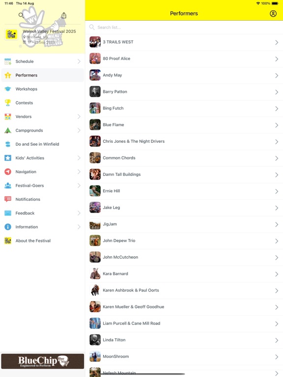App screenshot