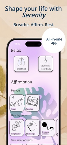 Serenity: Affirmations & Calm Screenshot 8 of 8